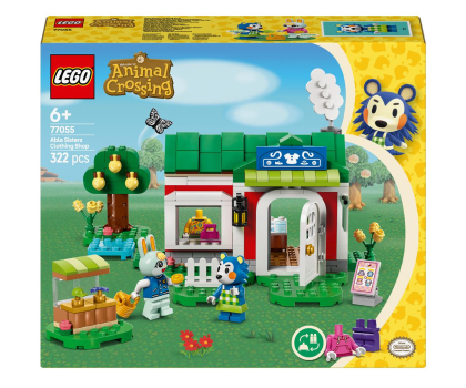 Klocki LEGO® LEGO Animal Crossing 77055 Able Sisters i sklep odzieżowy
